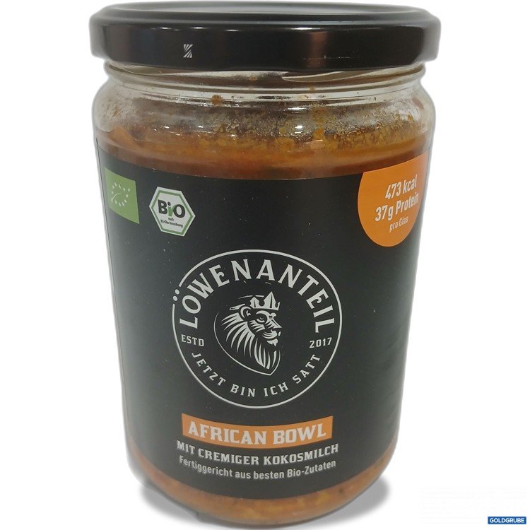 Artikel Nr. 993002 Artikel Nr. 993002: Löwenanteil African Bowl mit cremiger Kokosmilch 570g