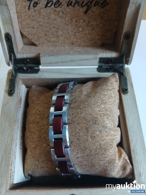 Artikel Nr. 460003 Artikel Nr. 460003: Holzkern Herrenarmband