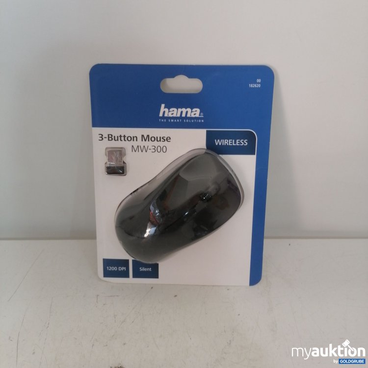 Artikel Nr. 509003: Hama 3-Button Mouse MW-300