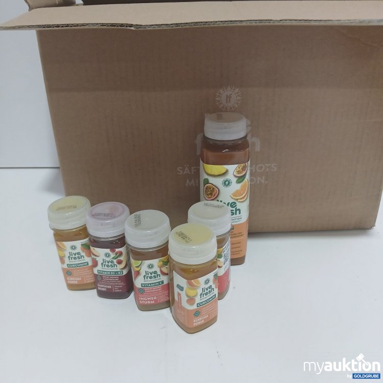 Artikel Nr. 833003 Artikel Nr. 833003: Live Fresh Getränke 20x250ml 8x60ml