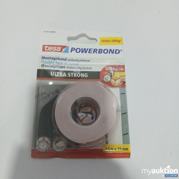 Artikel Nr. 847003 Artikel Nr. 847003: Tesa Powerbond 1,5mx19mm