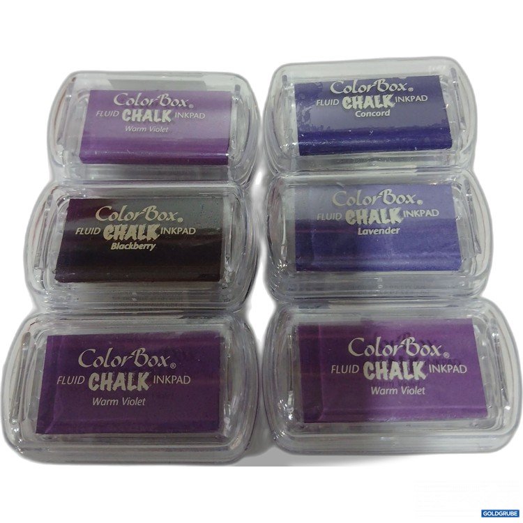 Artikel Nr. 890003: ColorBox  Chalk inkpad 6stk 