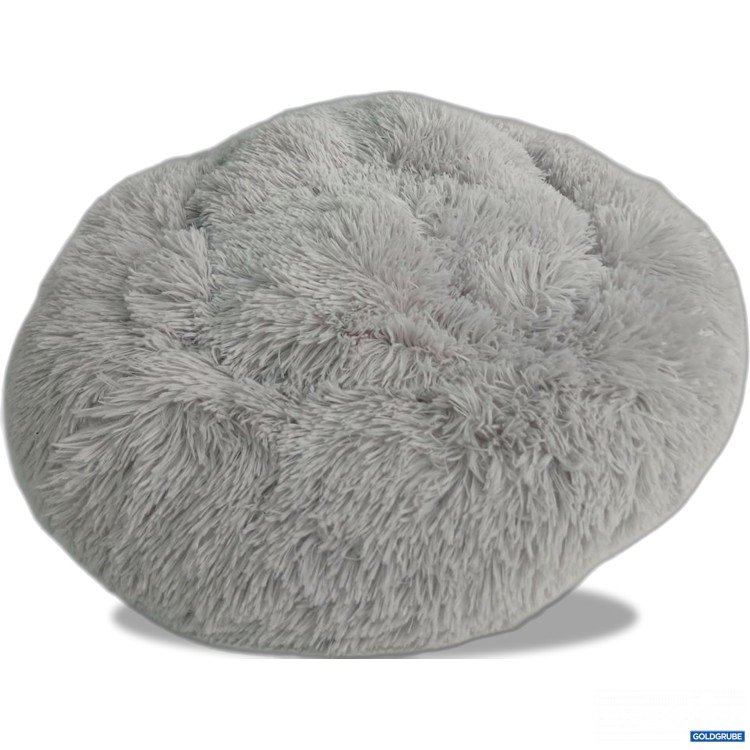 Artikel Nr. 904003: Kuscheliges Hundebett rund Grau ca. 60cm