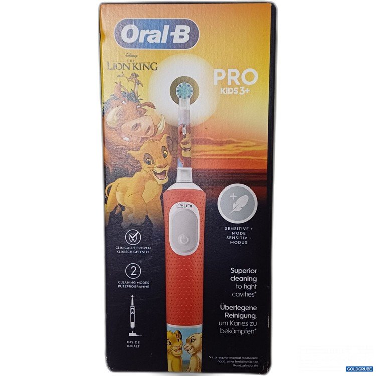 Artikel Nr. 917003: Oral-B elektische Zahnbürste, König der Löwen Desing