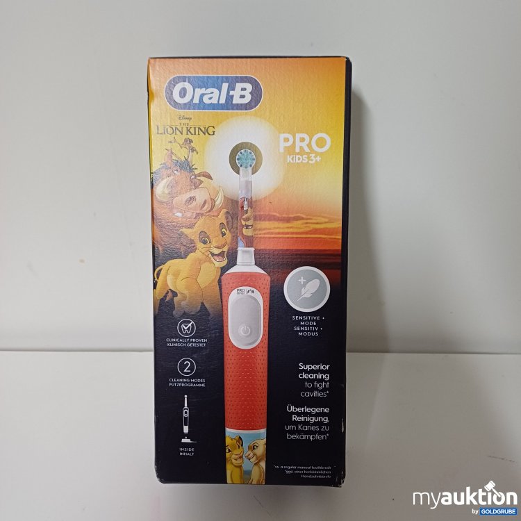 Artikel Nr. 917003: Oral-B elektische Zahnbürste, König der Löwen Desing