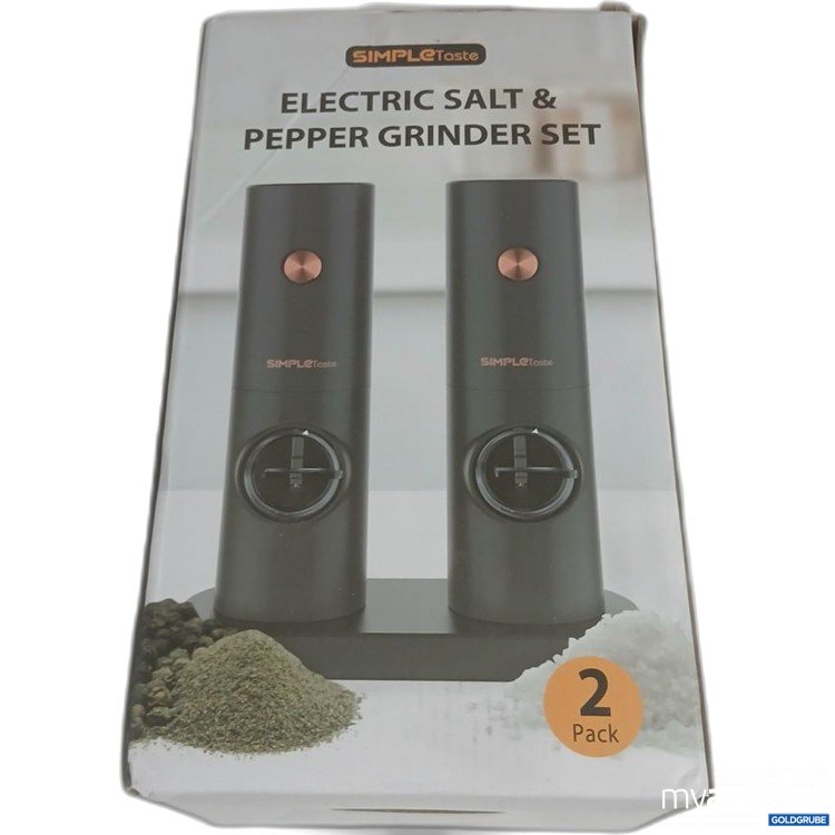 Artikel Nr. 922003: SIMPLETaste Electric Salt & Pepper Grinder Set 2 Pack