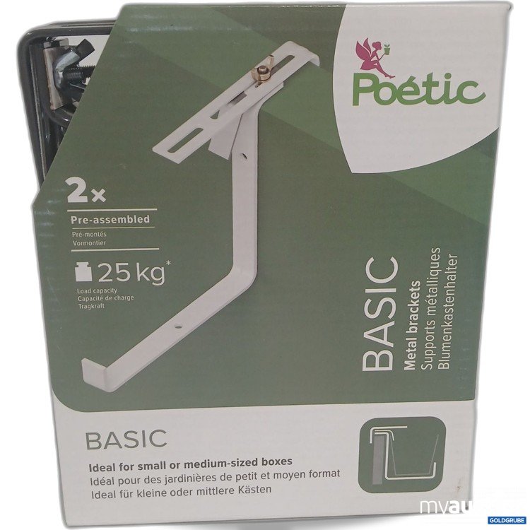 Artikel Nr. 929003: Poétic Basic Blumenkastenhalter 2x 