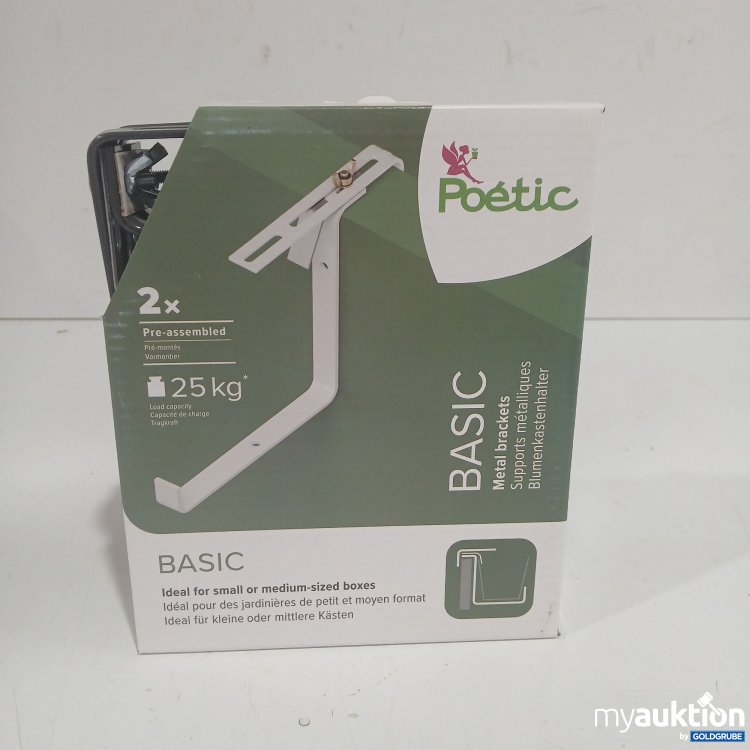 Artikel Nr. 929003: Poétic Basic Blumenkastenhalter 2x 