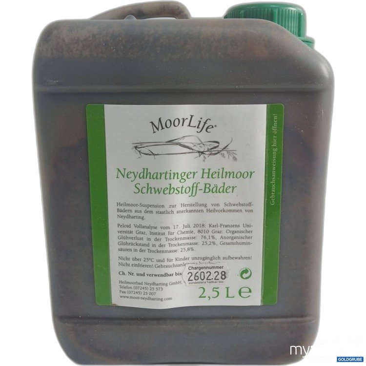 Artikel Nr. 953003: MoorLife Neydhartinger Heilmoor Schwemstoff-Bader 2,5L
