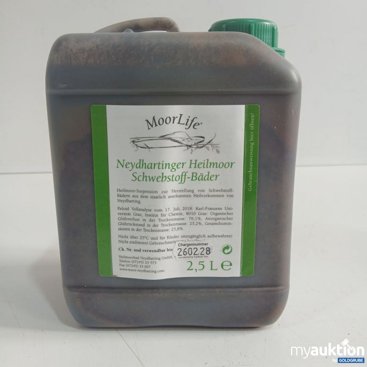 Artikel Nr. 953003: MoorLife Neydhartinger Heilmoor Schwemstoff-Bader 2,5L
