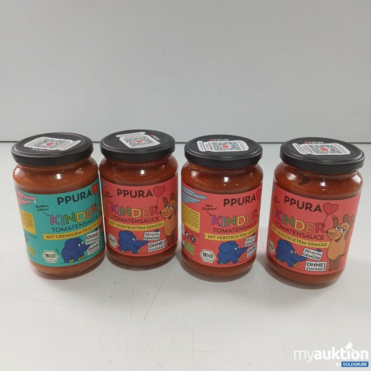 Artikel Nr. 959003: Diverse PPURA Kinder Tomatensaucen 4x340g