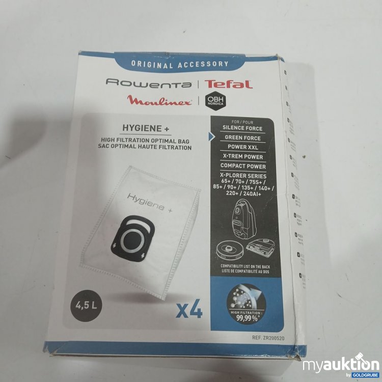 Artikel Nr. 964003: Rowenta Hygiene+ Staubsaugerbeutel 4,5L 4Stk