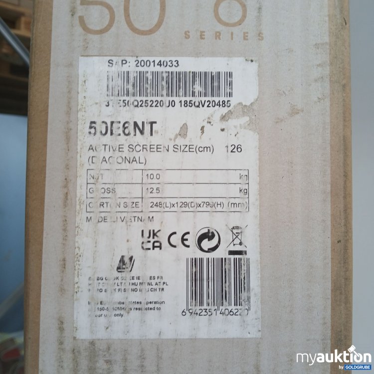 Artikel Nr. 974003: Hisense UHD 4K 6Series 50" 50E6NT 