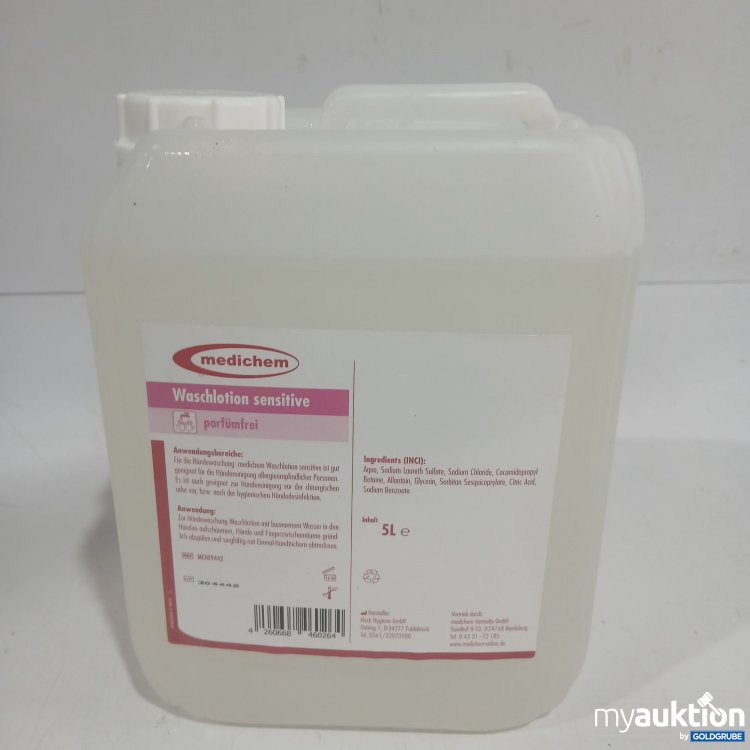 Artikel Nr. 980003 Artikel Nr. 980003: Medichem Washlotion sensitive 5L