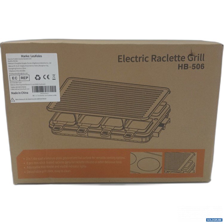 Artikel Nr. 983003: LeuKoles Electric Raclette Grill HB-506 
