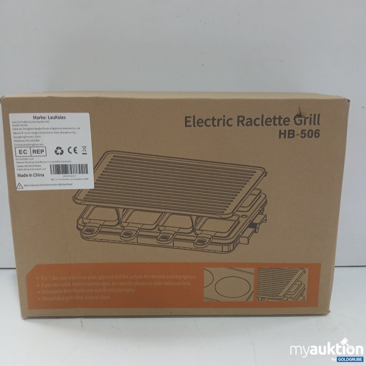 Artikel Nr. 983003: LeuKoles Electric Raclette Grill HB-506 
