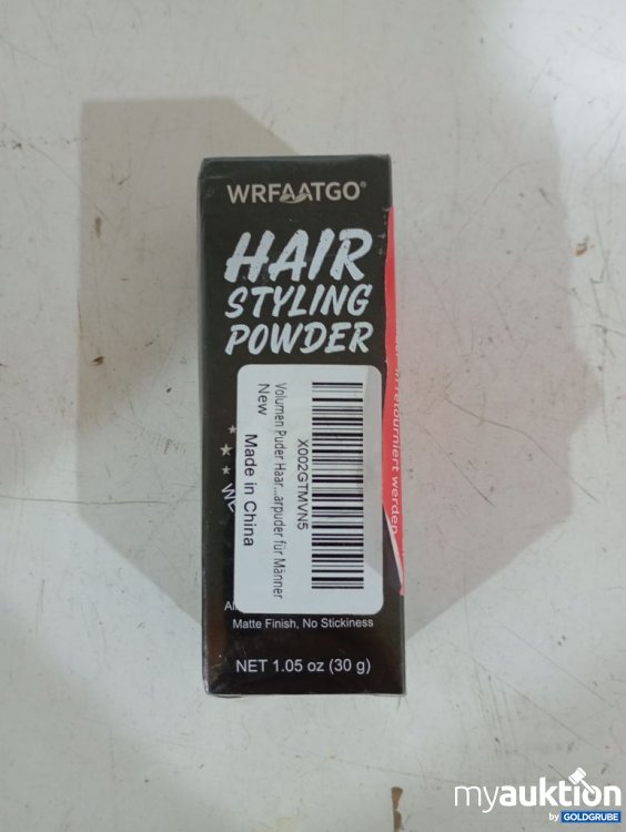 Artikel Nr. 987003 Artikel Nr. 987003: WRFAATGO Hair Styling Powder 30 g