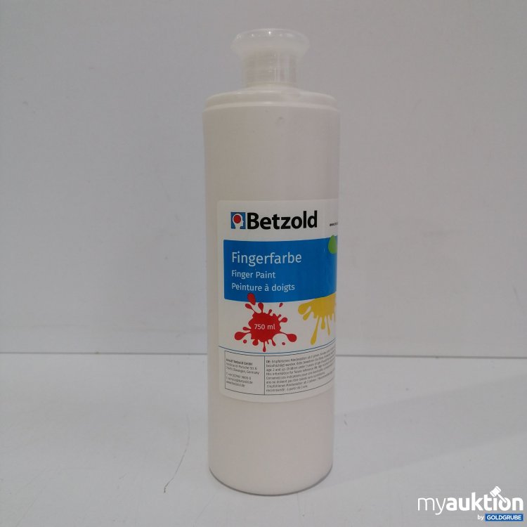 Artikel Nr. 439004 Artikel Nr. 439004: Betzold Fingerfarben 750ml weiß
