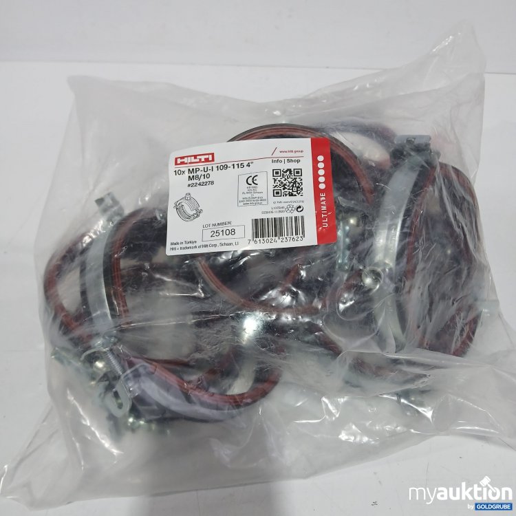 Artikel Nr. 442004: Hilti MP U I 109 115 4 " M8/10 10stk 