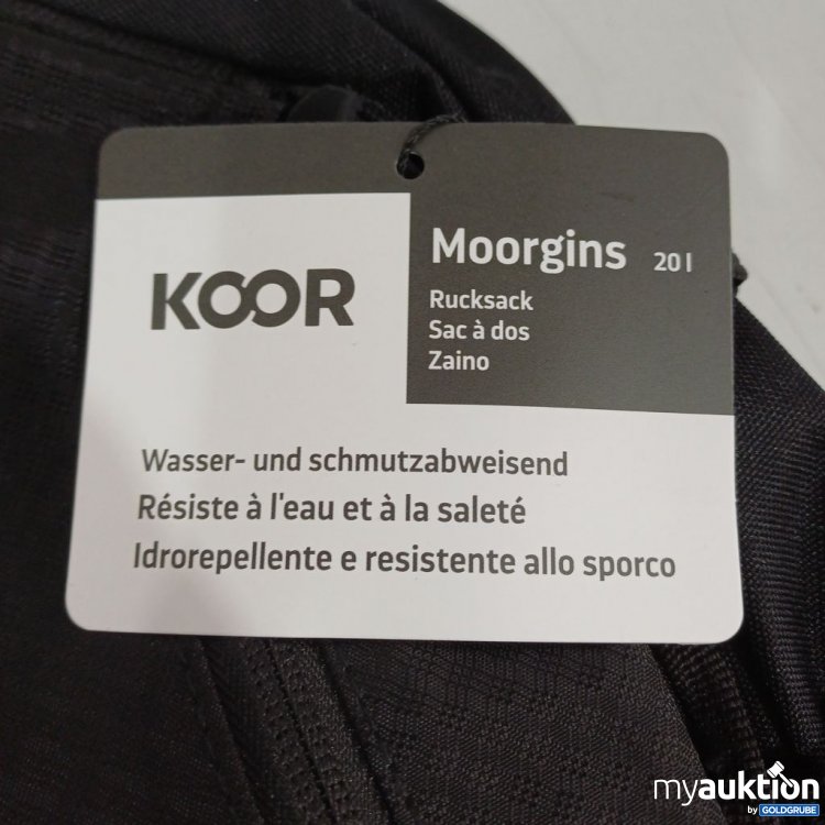 Artikel Nr. 447004 Artikel Nr. 447004: KOOR Moorgins Rucksack 20 l, ca.50x30cm