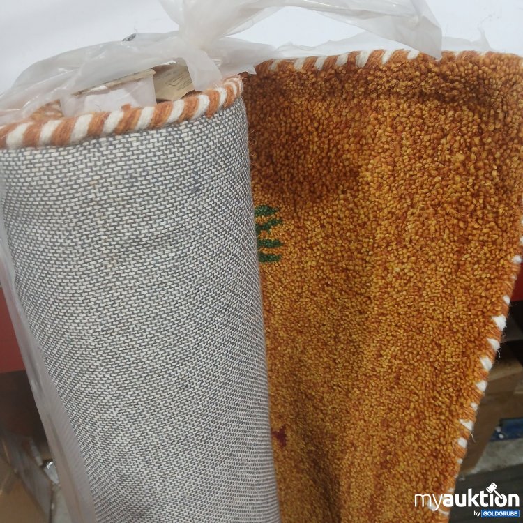 Artikel Nr. 464004: Theko exklusiv Teppich orange gemustert Breite ca. 120cm