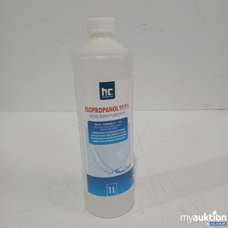 Artikel Nr. 472004: h.c. Isopropanol 99,9% 1 l