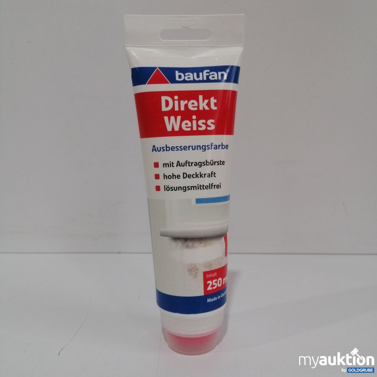Artikel Nr. 848004 Artikel Nr. 848004: Baufan Direkt weiss Ausbesserungsfarbe 250ml