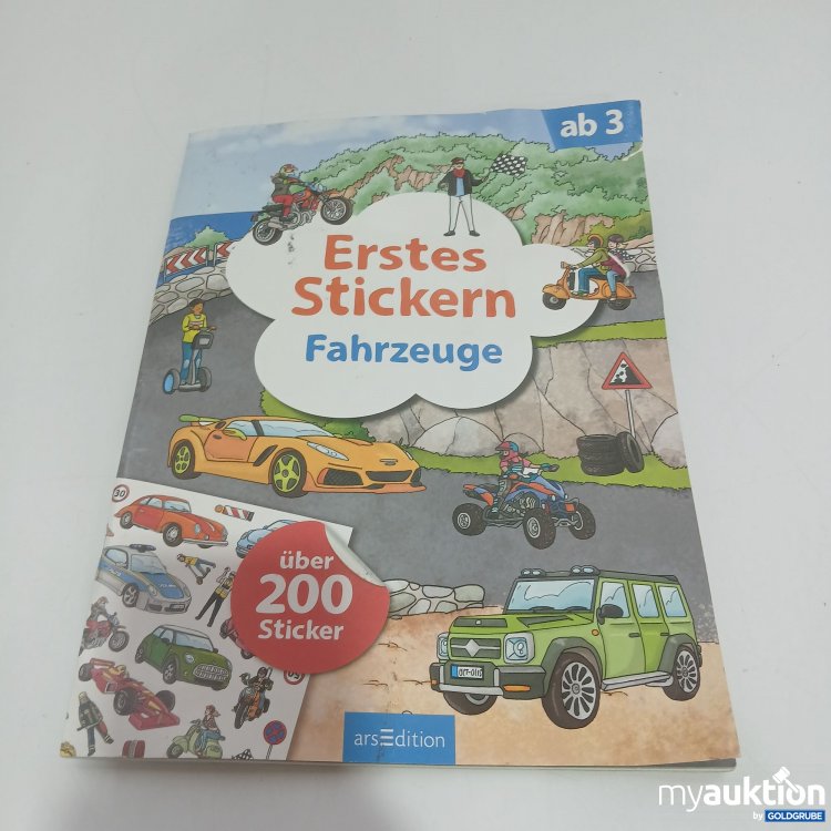 Artikel Nr. 852004: ArsEdition Erstes Stickern Fahrzeuge 