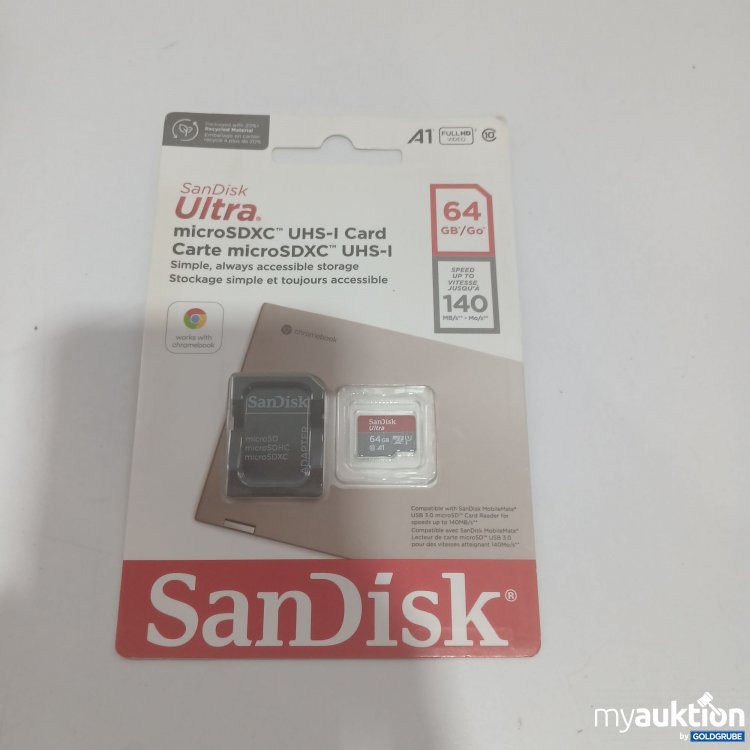 Artikel Nr. 854004 Artikel Nr. 854004: SanDisk Ultra 64GB