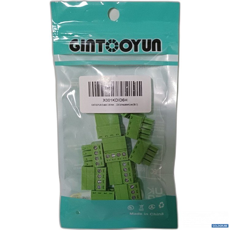 Artikel Nr. 917004: GINT Ooyun 5 Sets 3,81 mm PCB-Schraubklemmen