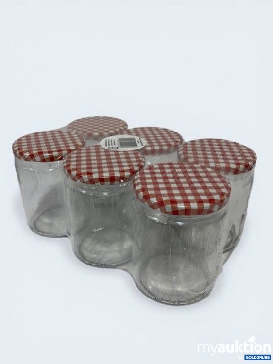 Artikel Nr. 925004: Einmachgläser 6er Pack 210ml