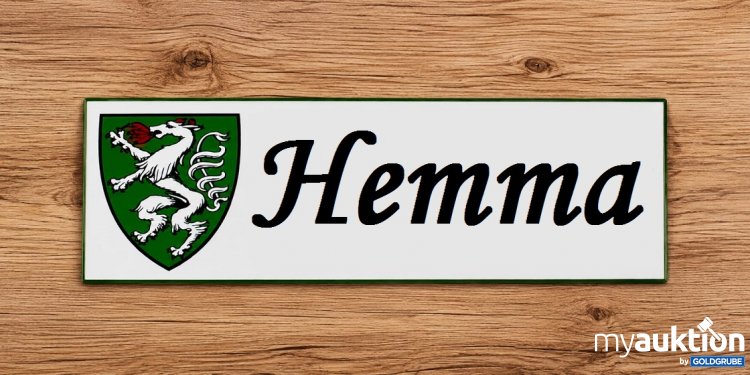 Artikel Nr. 937004 Artikel Nr. 937004: Blechschild