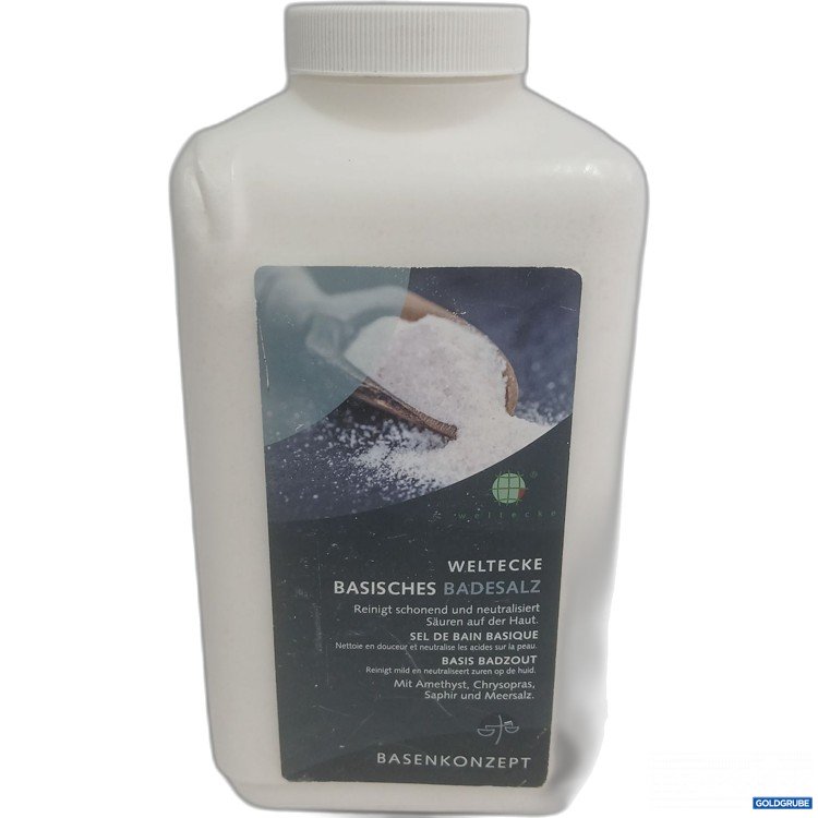 Artikel Nr. 980004: Weltecke Basisches Badesalz 2800g 