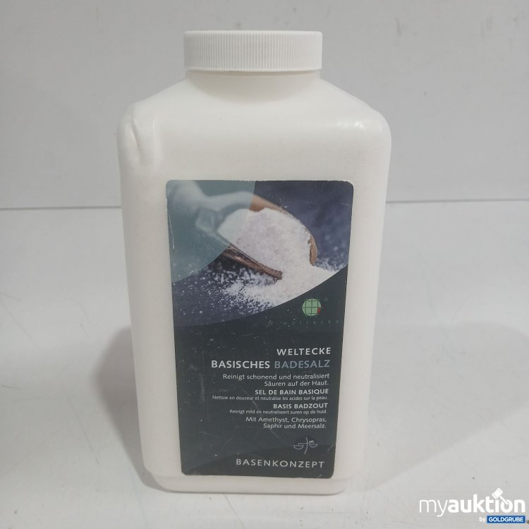 Artikel Nr. 980004: Weltecke Basisches Badesalz 2800g 