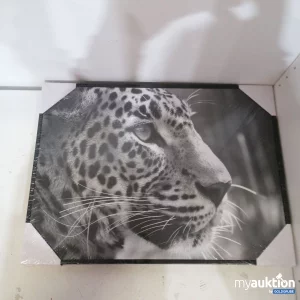 Auktion Wandbild Leopard 