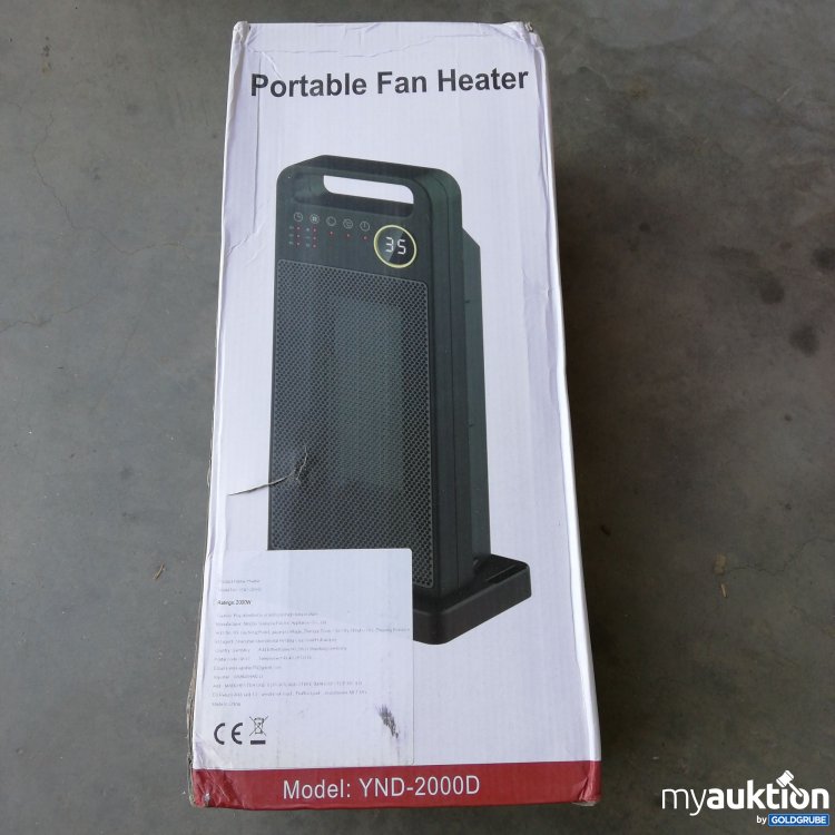 Artikel Nr. 418005: Portable Fan Heater YND 2000D