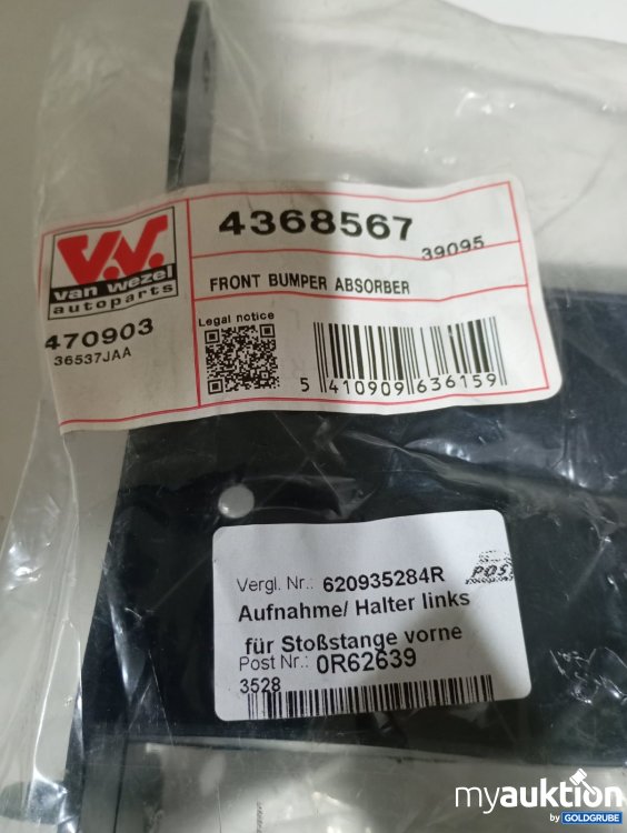 Artikel Nr. 527005: van wezel Front Bumper Absorber Halter links
