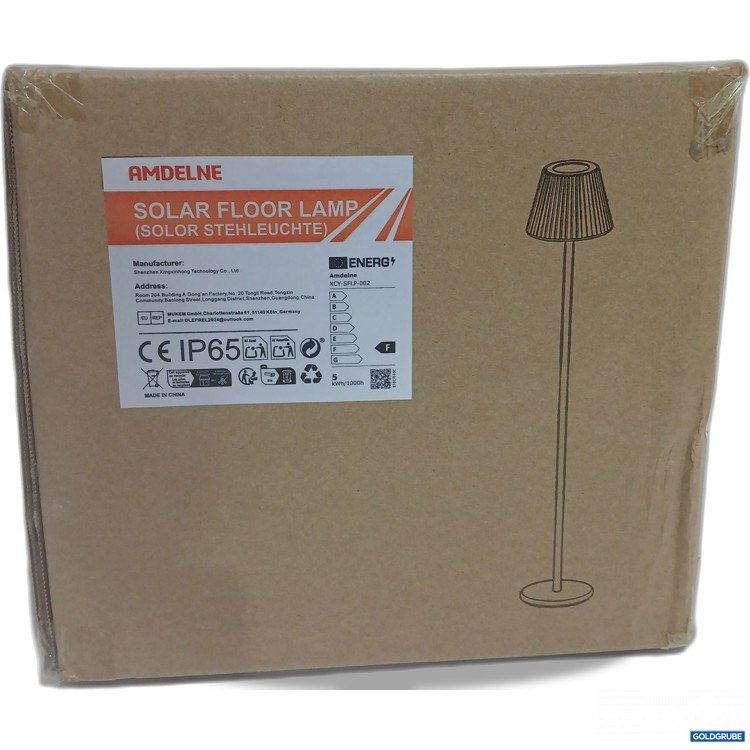 Artikel Nr. 882005 Artikel Nr. 882005: Amdeline Solar Floor Lamp IP65