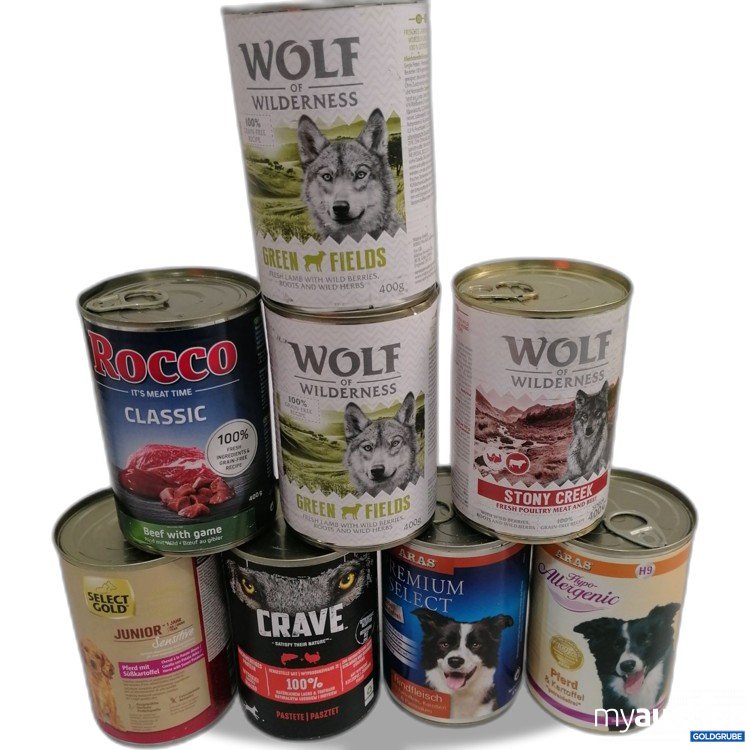 Artikel Nr. 886005: Diverses Hundefutter 8x400g
