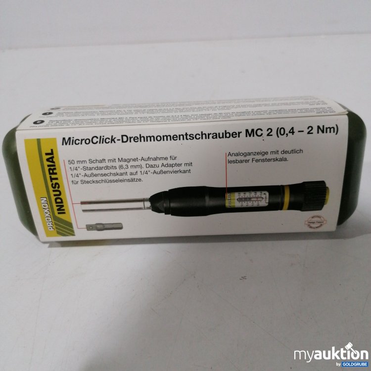 Artikel Nr. 887005 Artikel Nr. 887005: Proxxon Industrial Micro-Click Drehmomentschrauber MC 2