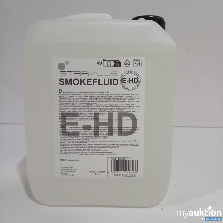 Artikel Nr. 889005: Stairville Smokefluid E-HD 5L 