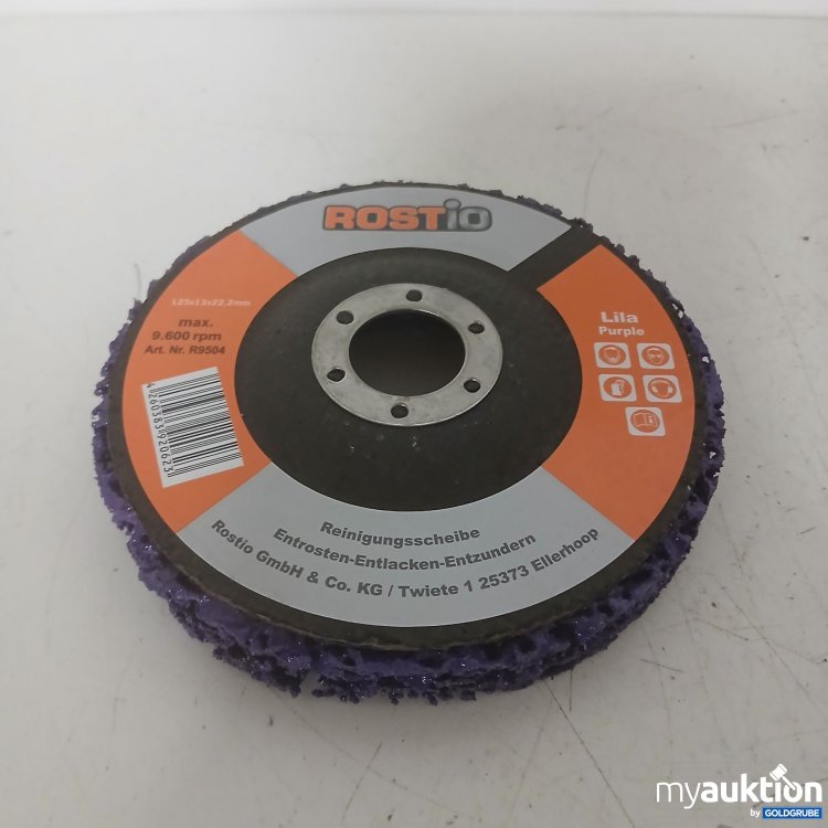 Artikel Nr. 902005: Rostio Lila Reinigungsscheibe 125x13x22,2mm R9504 