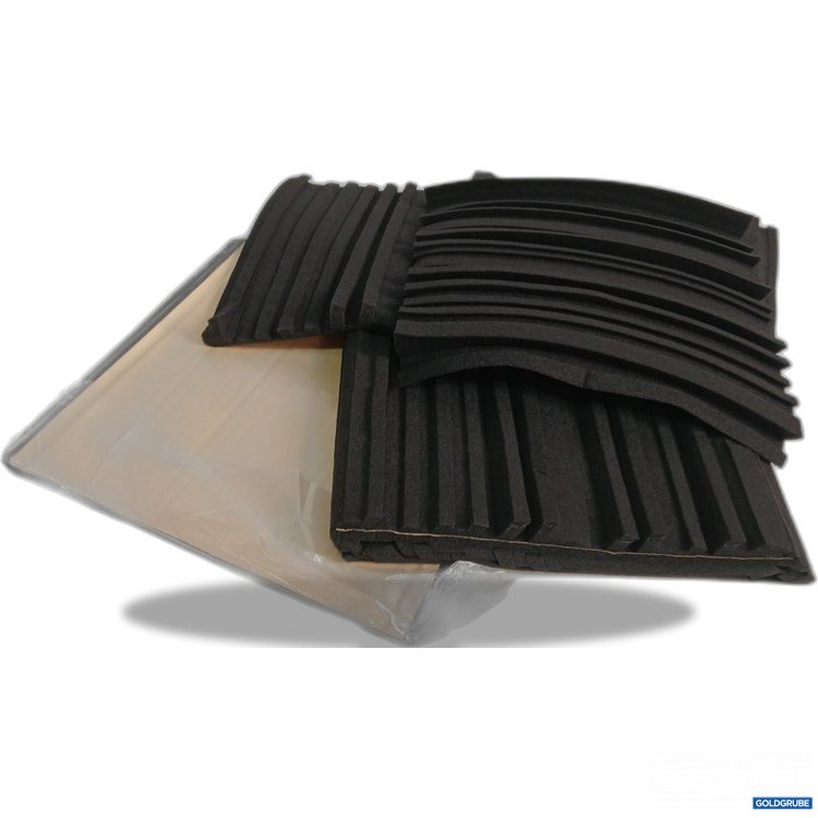 Artikel Nr. 904005: Schaumstoffpolsterung Set selbstklebend 
Ca. 30x30cm