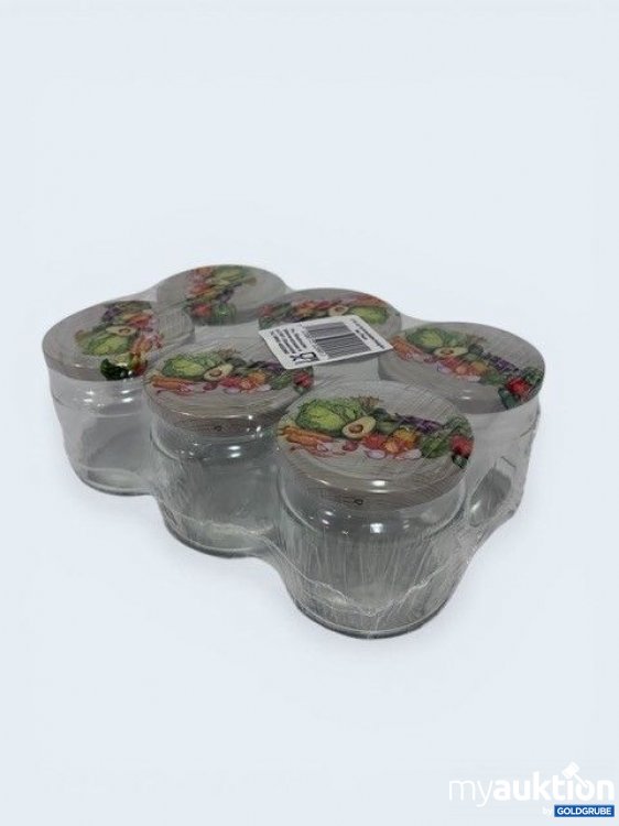 Artikel Nr. 925005: Einmachgläser 6er Pack 210ml