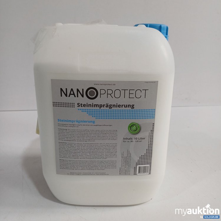Artikel Nr. 961005: Nano Protect Steinimprägnierung 10L 