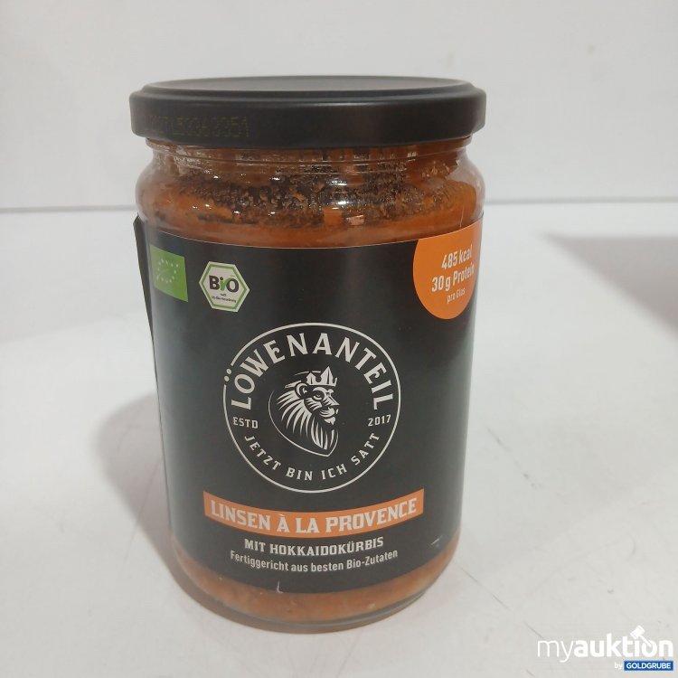Artikel Nr. 993005 Artikel Nr. 993005: Löwenanteil Linsen a la Provence mit Hokkaidokürbis 570g