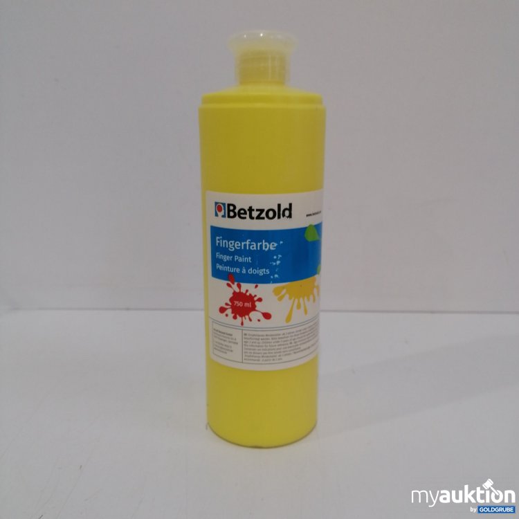 Artikel Nr. 439006 Artikel Nr. 439006: Betzold Fingerfarben 750ml gelb