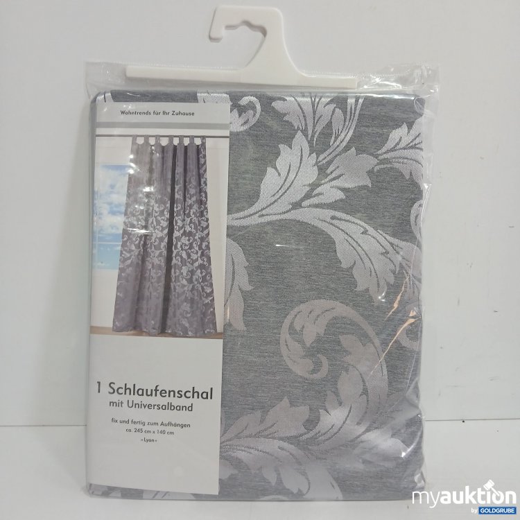 Artikel Nr. 440006: Schlaufenschal mit Universalband Lyon ca. 245x140cm Silber 
