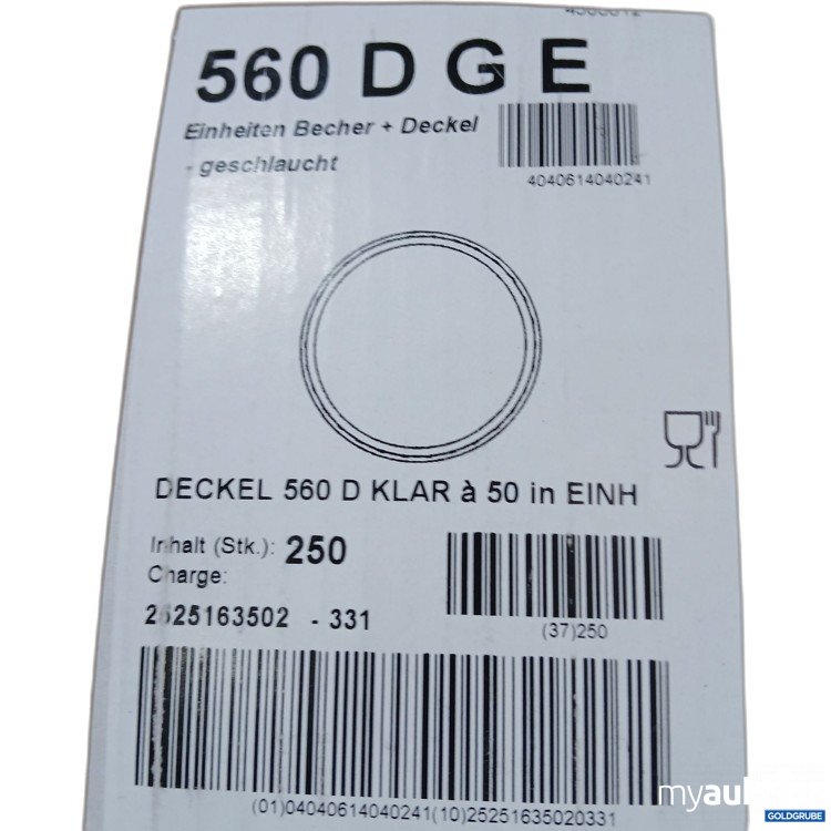 Artikel Nr. 897006: Einweg Becher mit Deckel 560/250