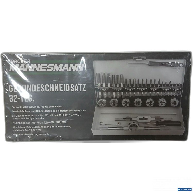 Artikel Nr. 913006 Artikel Nr. 913006: Bruder Mannesmann Gewindeschneidsatz 32-Tlg. M53250-B